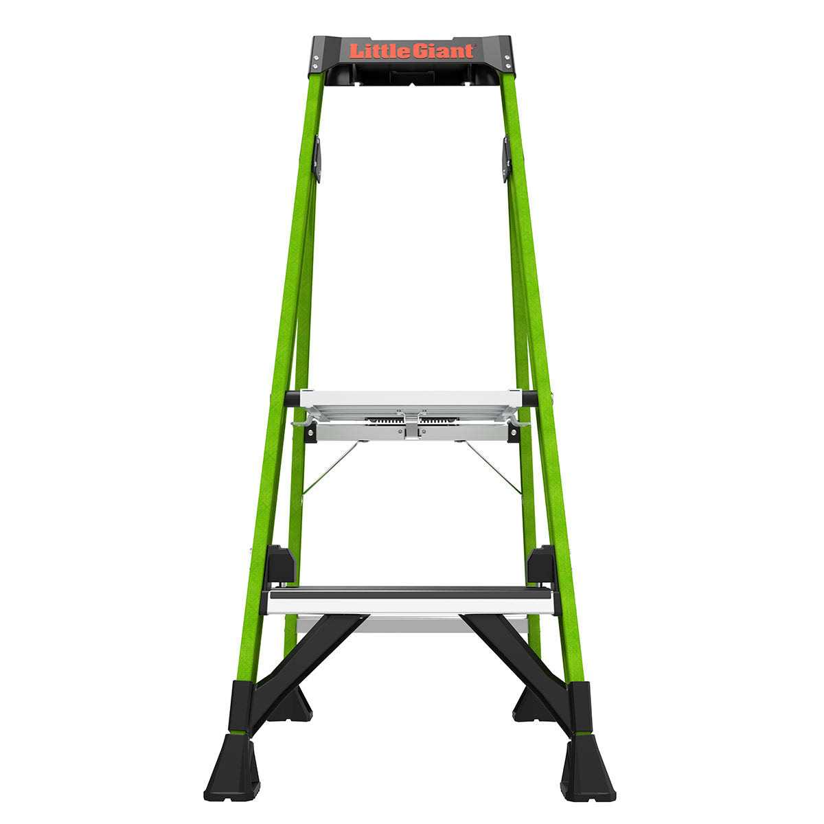 Little Giant Mightylite 6′ Type 1AA Green Fiberglass Step Ladder 15406-001 – 375 lb. Capacity - Cheap Fitting