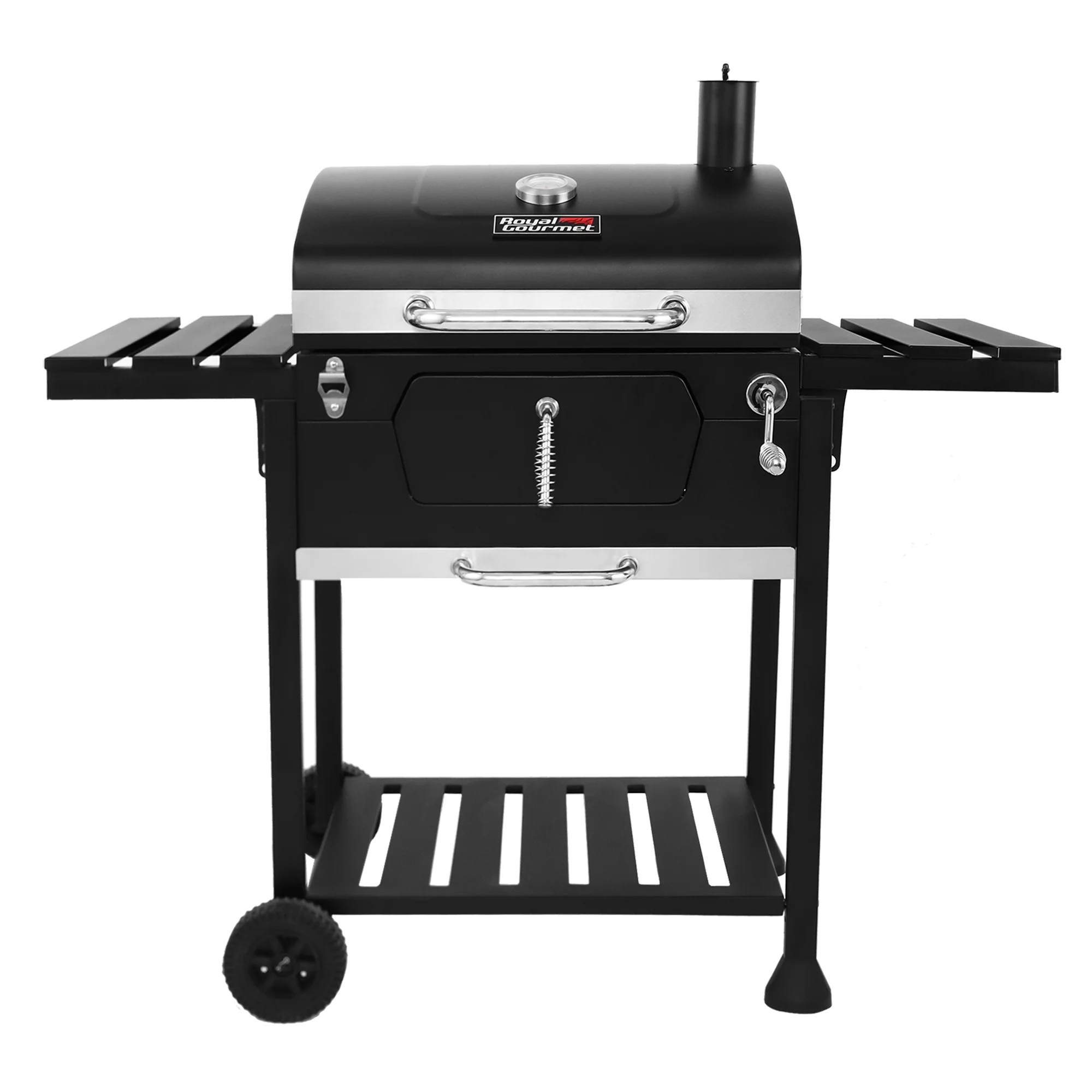 Royal Gourmet CD1824EN, 24-inch Charcoal BBQ Grill, 474 Square Inches, For Outdoor Picnic, Patio Cooking, Backyard Party - Cheap Fitting