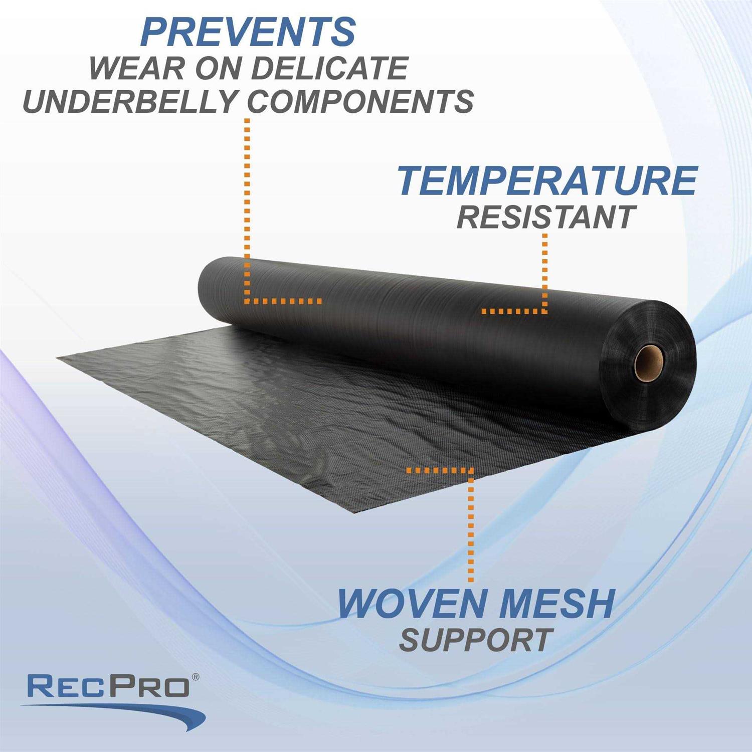 Recpro Wide Coated Underbelly Material - Cheap Fitting