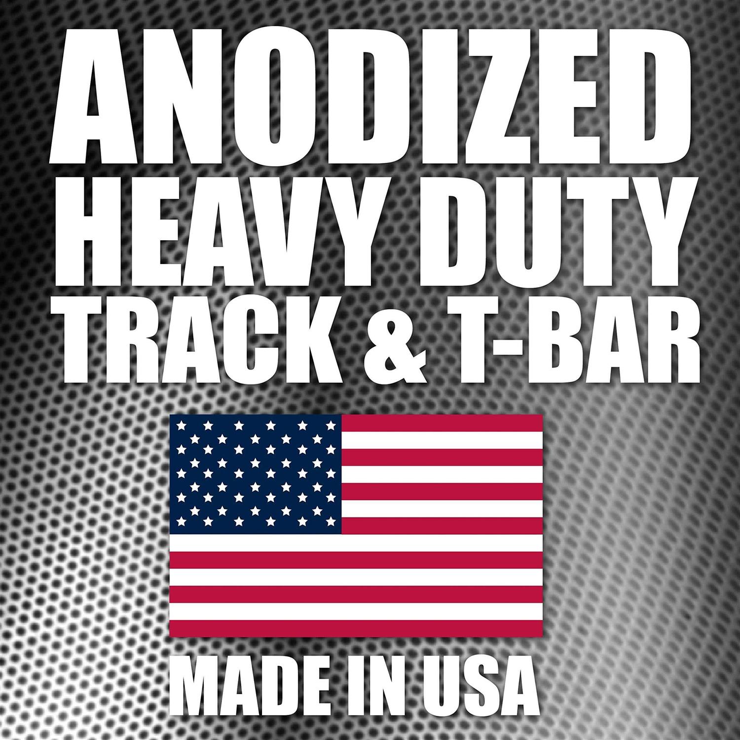 Peachtree Woodworking Supply 32 Standard Miter T-Track & T-Bar Combo - Cheap Fitting