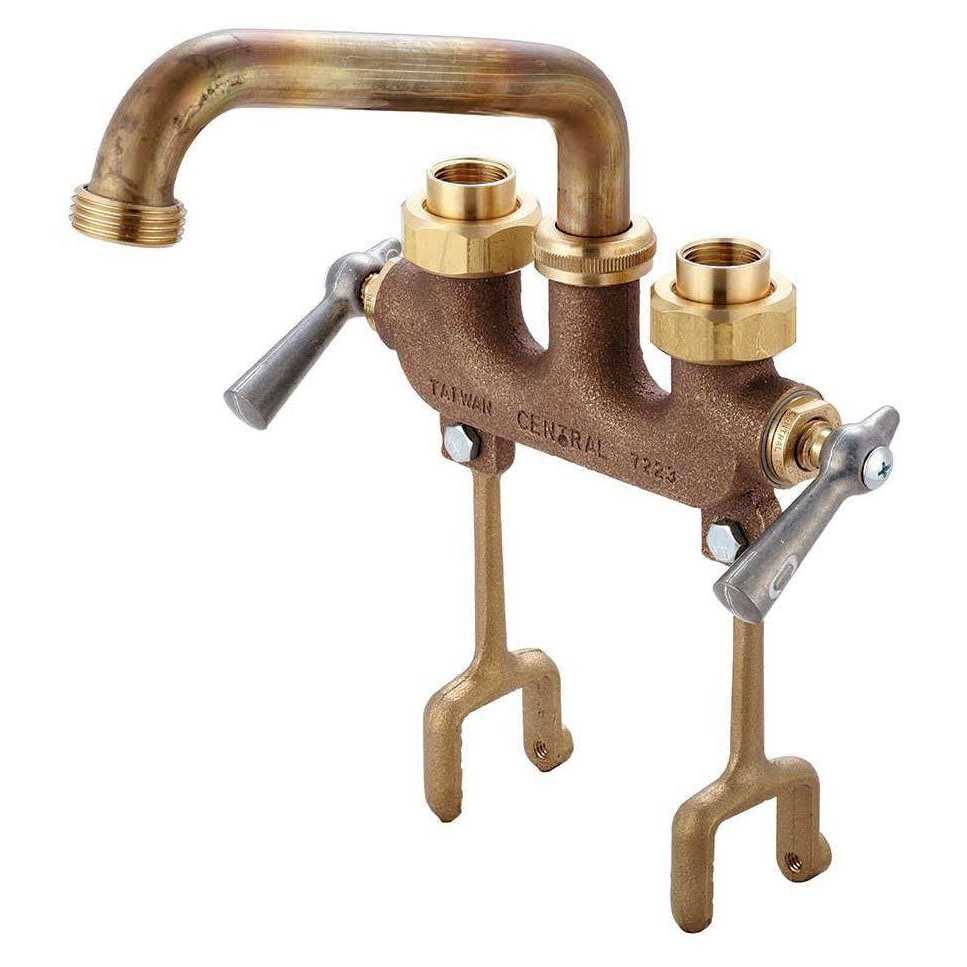 Central Brass 470 Two Handle Laundry Faucet - Cheap Fitting