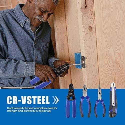 jar-owl 21V Tool Set with Drill 350 in-lb Torque 0-1350RMP Variable Speed - Cheap Fitting