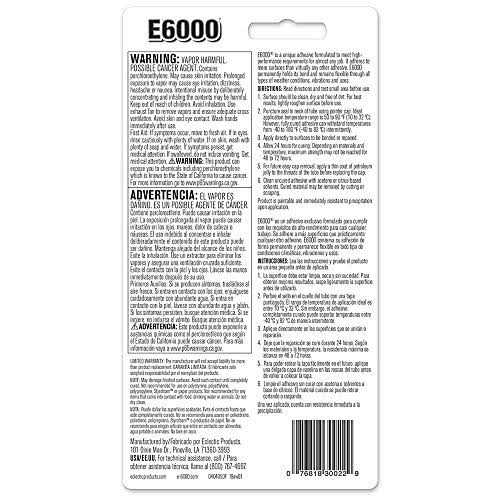 E6000 Automotive & Industrial Adhesive - Cheap Fitting