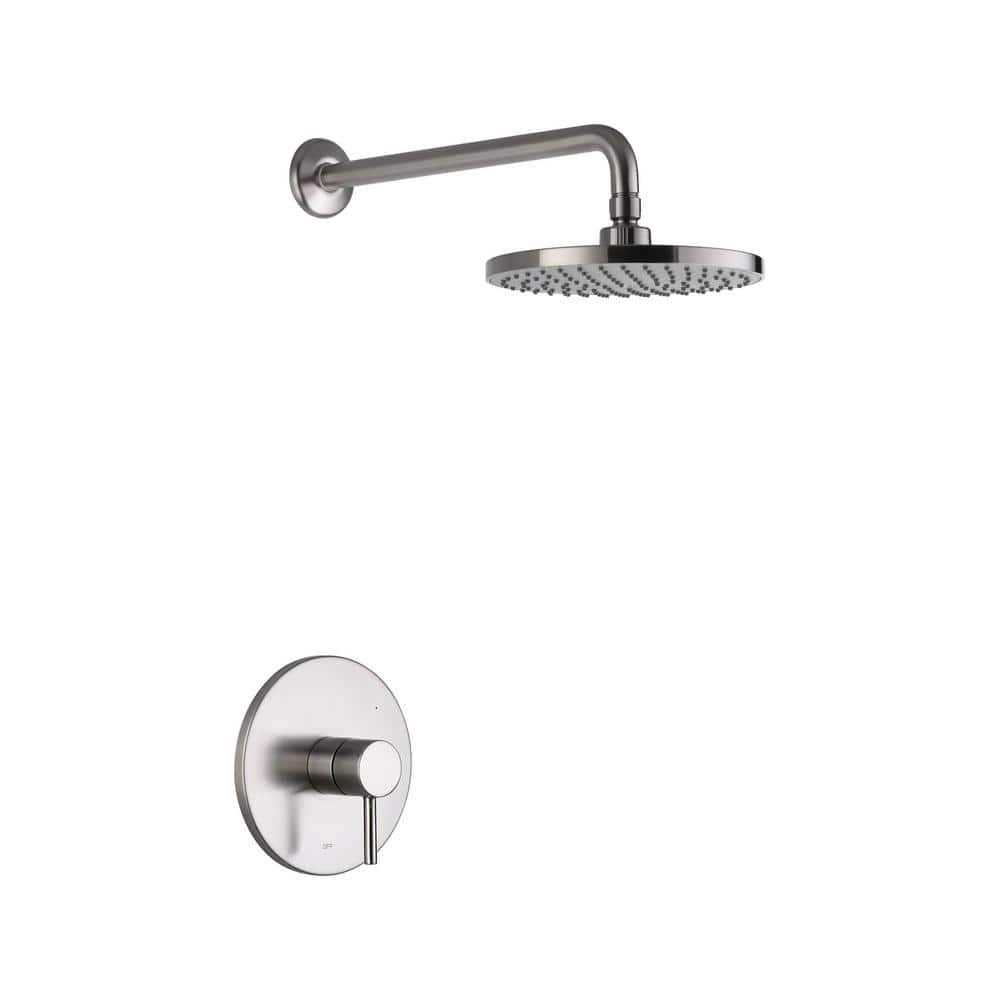 Luxier Single-Handle 1-Spray Shower Faucet with Valve - Cheap Fitting