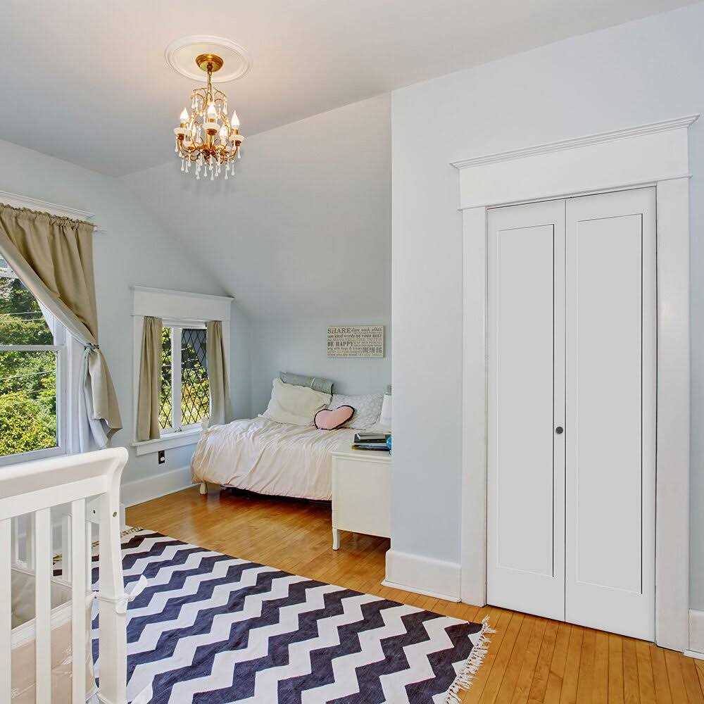 Primed 1 Panel Shaker Bi-fold Door Trimlite 2068pri8401BF - Cheap Fitting