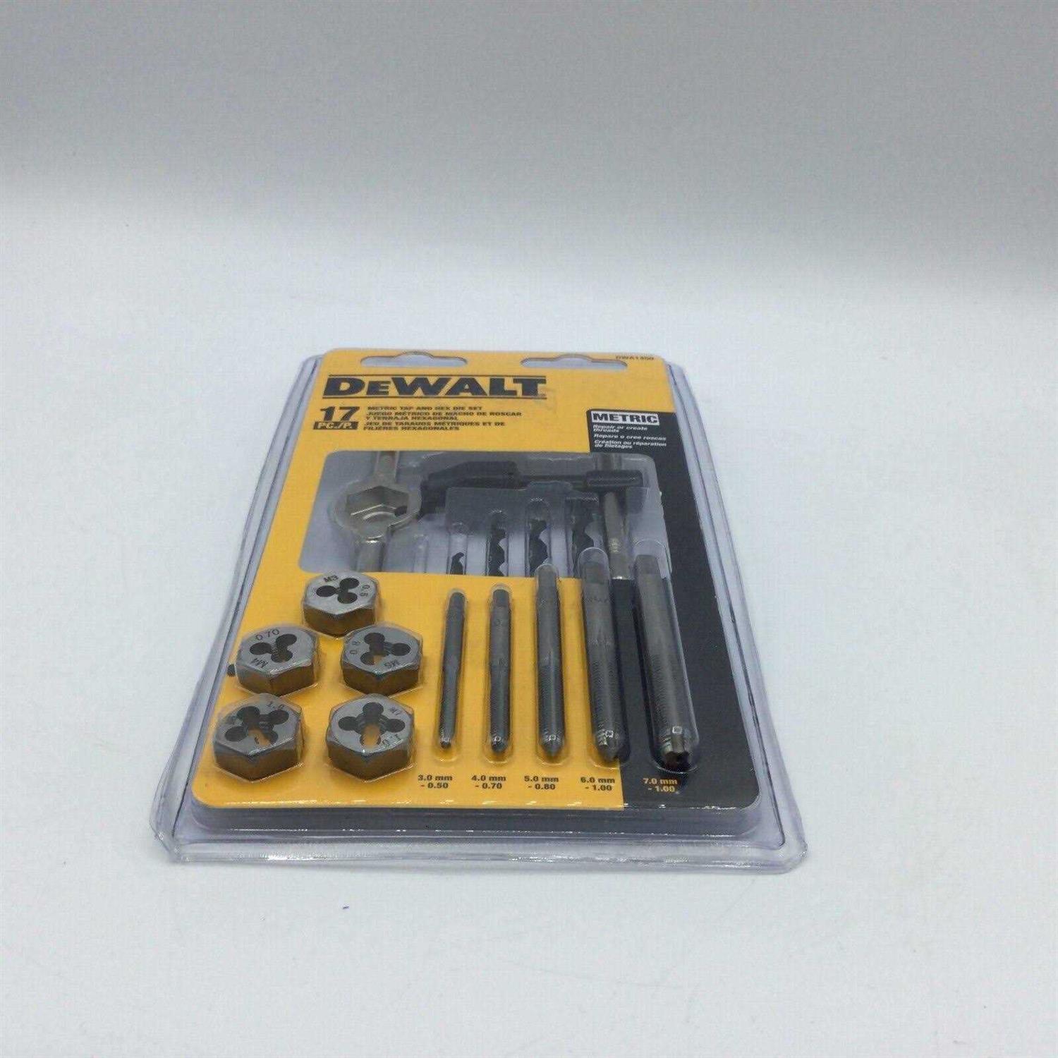 DeWalt DWA1450 Metric Tap&Die Set - Cheap Fitting