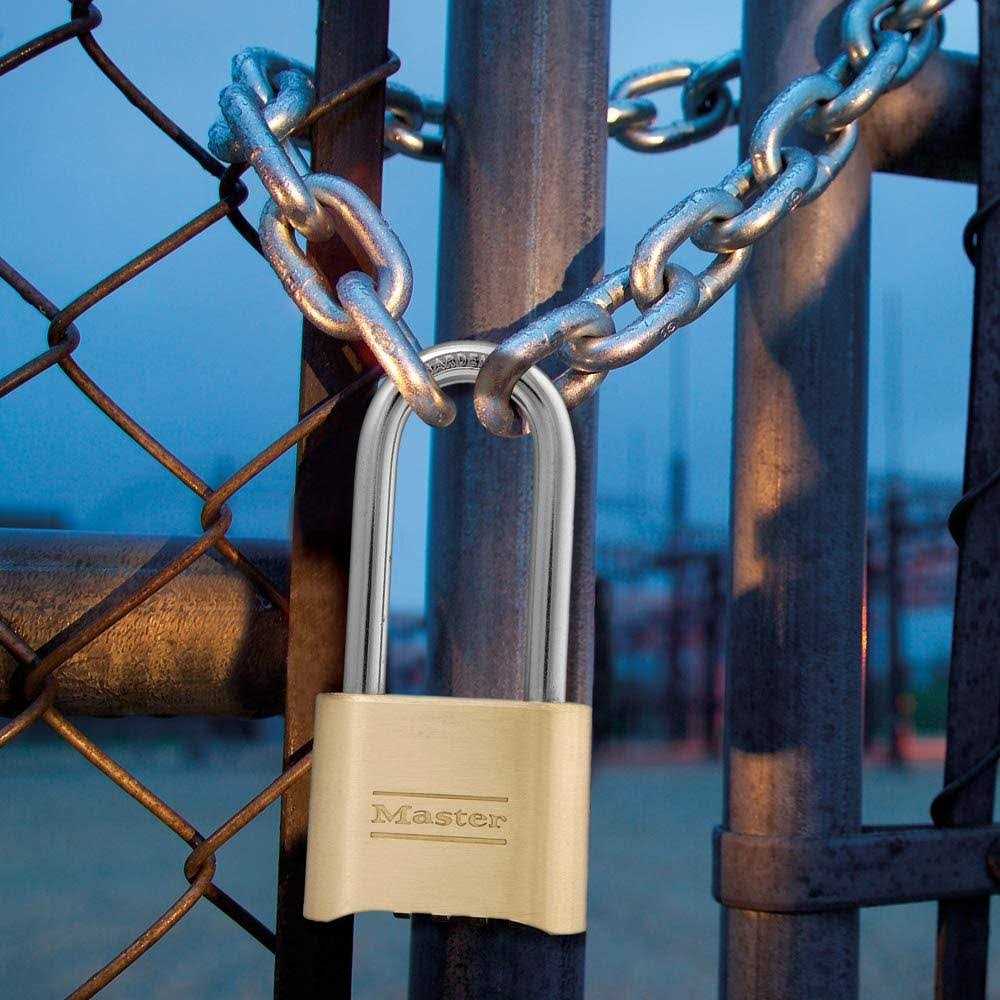 Master Lock 175LH Resettable Combination Padlock, 2 1/4 Shackle - Cheap Fitting