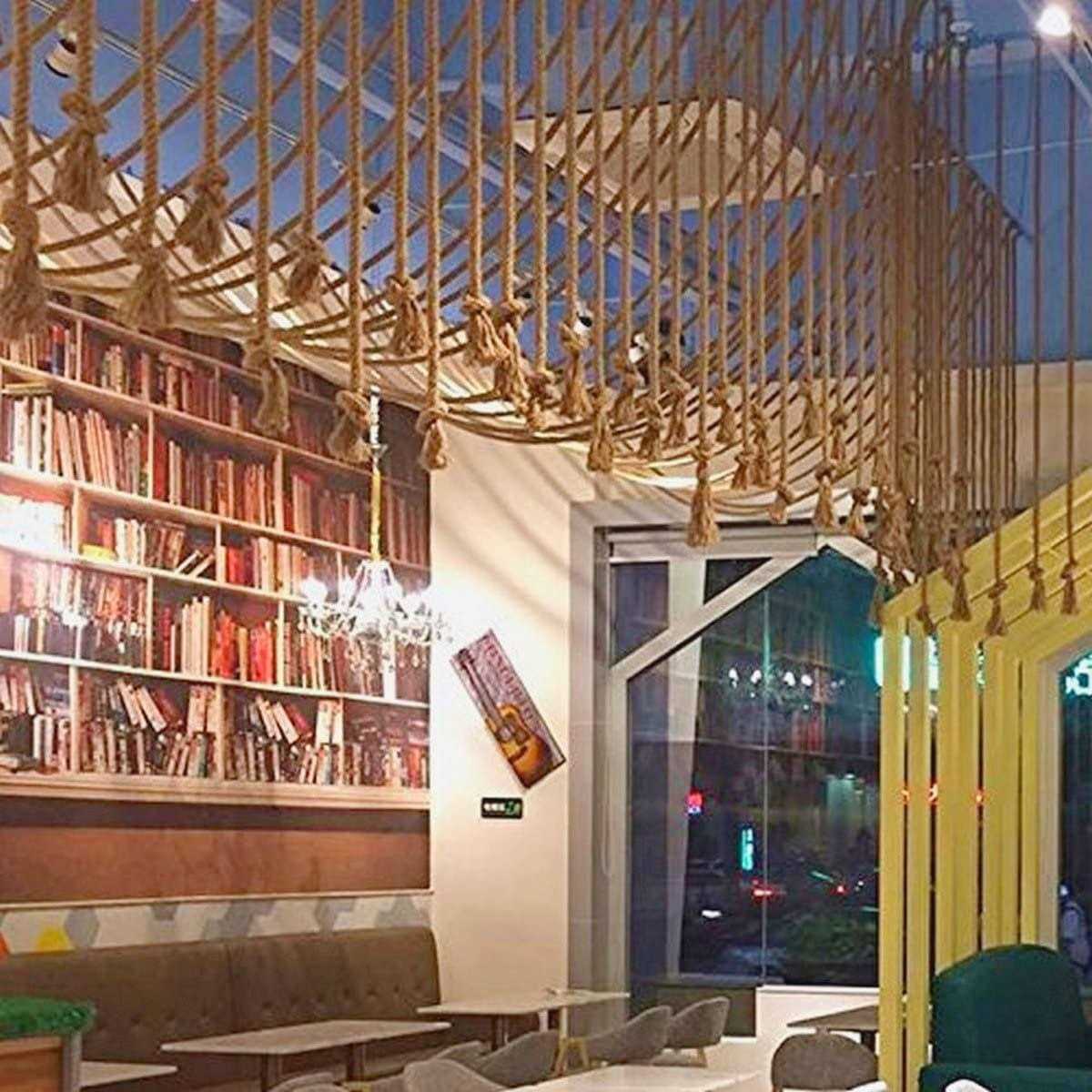 YUZENET Twisted Manila Rope Jute Rope Natural Thick Hemp Rope for Docks - Cheap Fitting