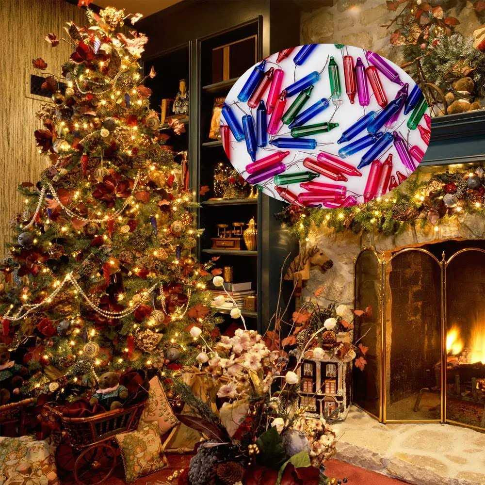 allsun Christmas Light Tester Non Contact Voltage Tester,50 Pieces Mini Christmas 2.5 Volt 0.17 mas,0.43 watt Replacement Light Bulbs for Xmas Tree - Cheap Fitting