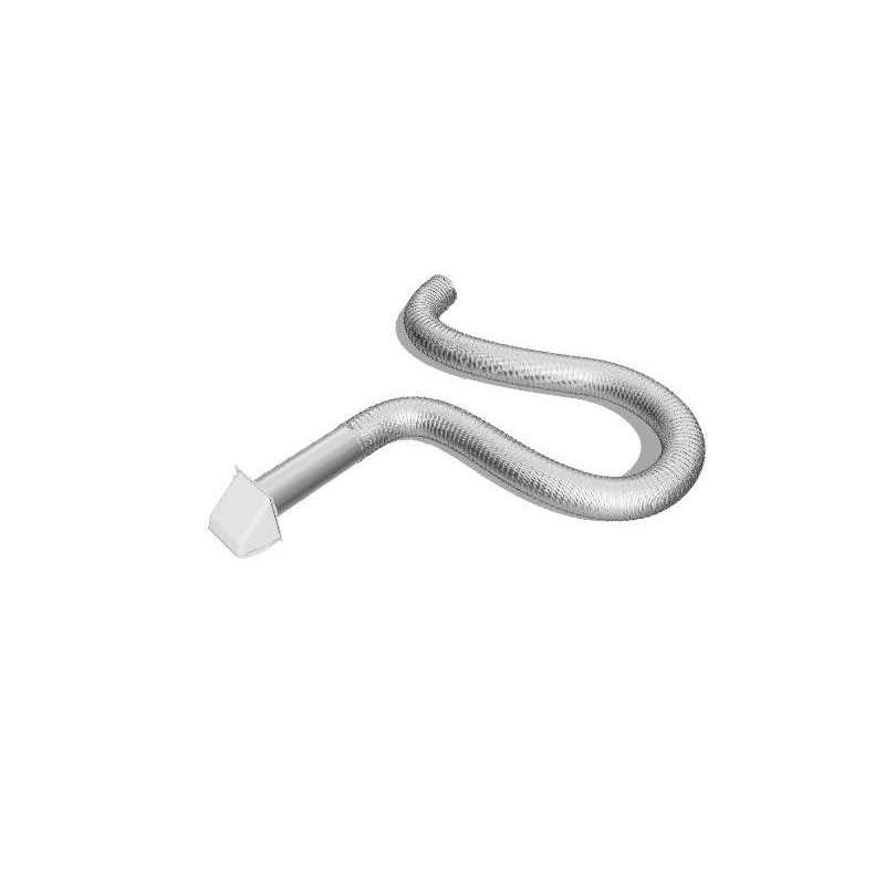 Lambro Rigiflex Outdoor Exhaust Dryer Vent Kit 1790029 - Cheap Fitting