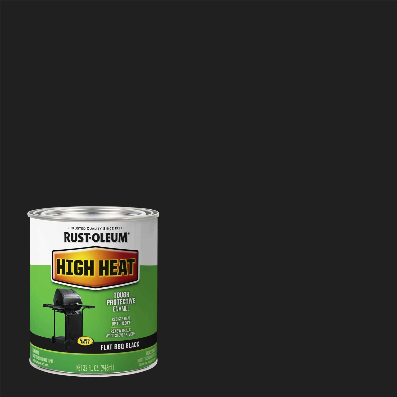 Black Rust-Oleum High Heat - Cheap Fitting