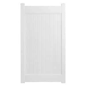 Veranda Fairfax 3.5 ft. x 6 ft Vinyl Privacy Fence Gate - Cheap Fitting