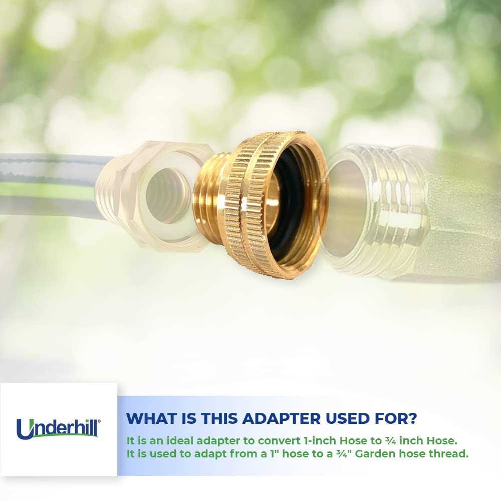 Underhill A-BA107FM Brass Hose Adapter - Cheap Fitting