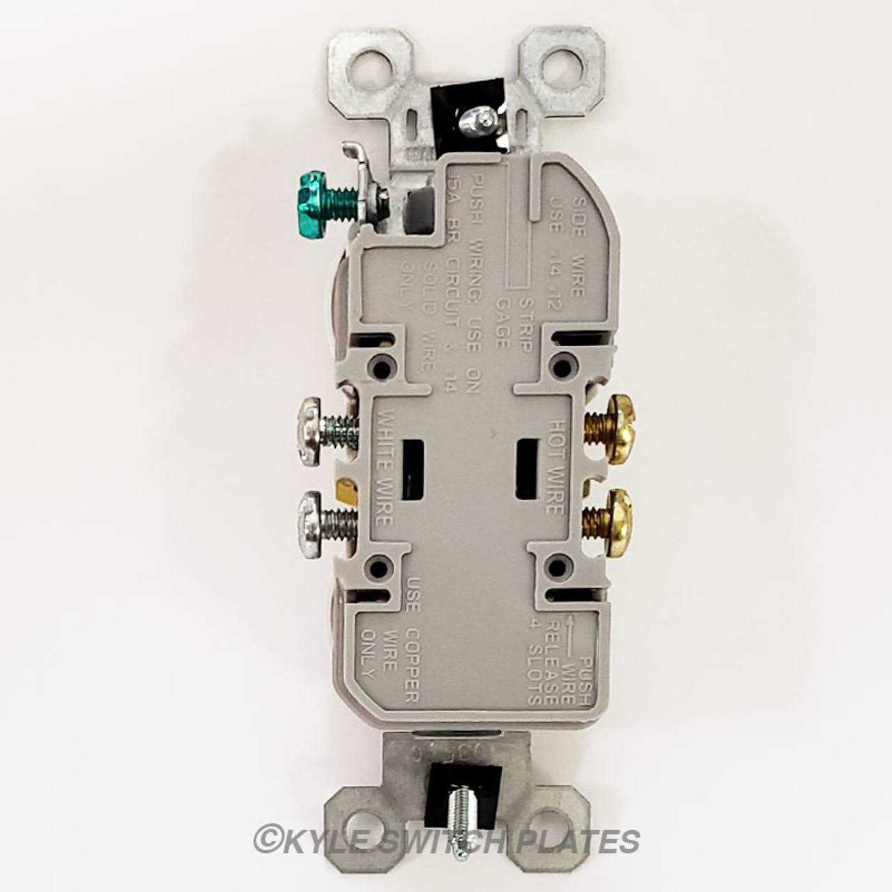 Pass & Seymour 15A Duplex Outlet - Cheap Fitting