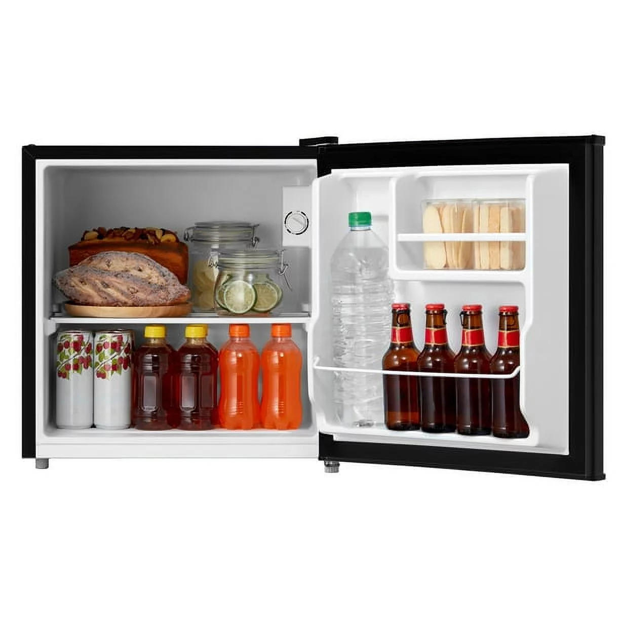 Arctic King 1.7 Cu ft No Freezer Mini Fridge, Black, E-Star - Cheap Fitting