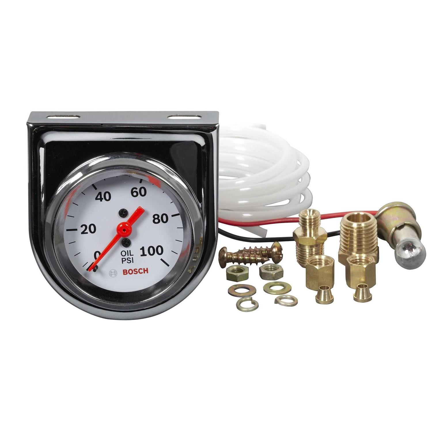 Bosch FST8206 2 Mechanical Oil Pressure Gauge - Cheap Fitting