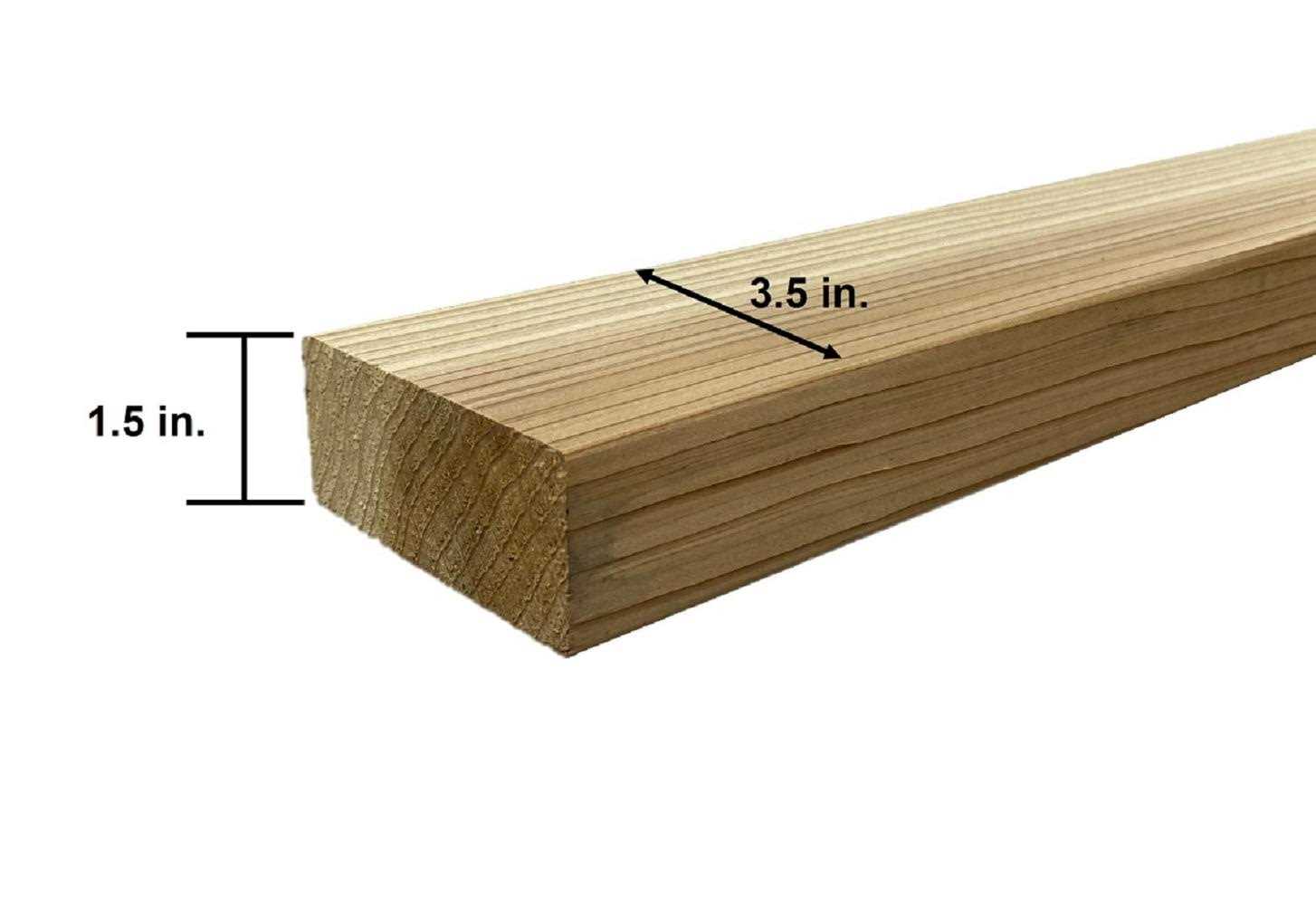 Lowe’s 2-in x 4-in x Cedar Air Dried Lumber 29006 - Cheap Fitting