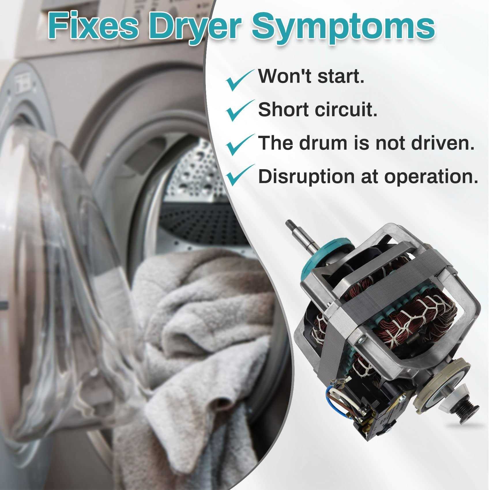 Lapert New Upgrade 4681EL1008A Dryer Motor,compatible with Lg Dryer Dlg2251w DLE7000W00,DLg5932W,DLgX3901B00,DLE3777E,DLEX2501W,DLgX336 - Cheap Fitting