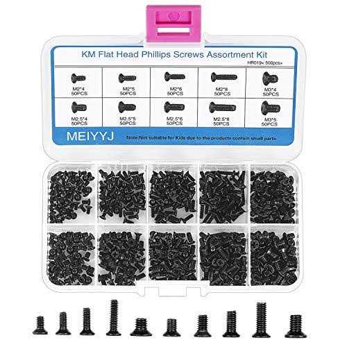MEIYYJ 500pcs M2 M2.5 M3 Laptop Notebook Computer Replacement Screws Kit - Cheap Fitting