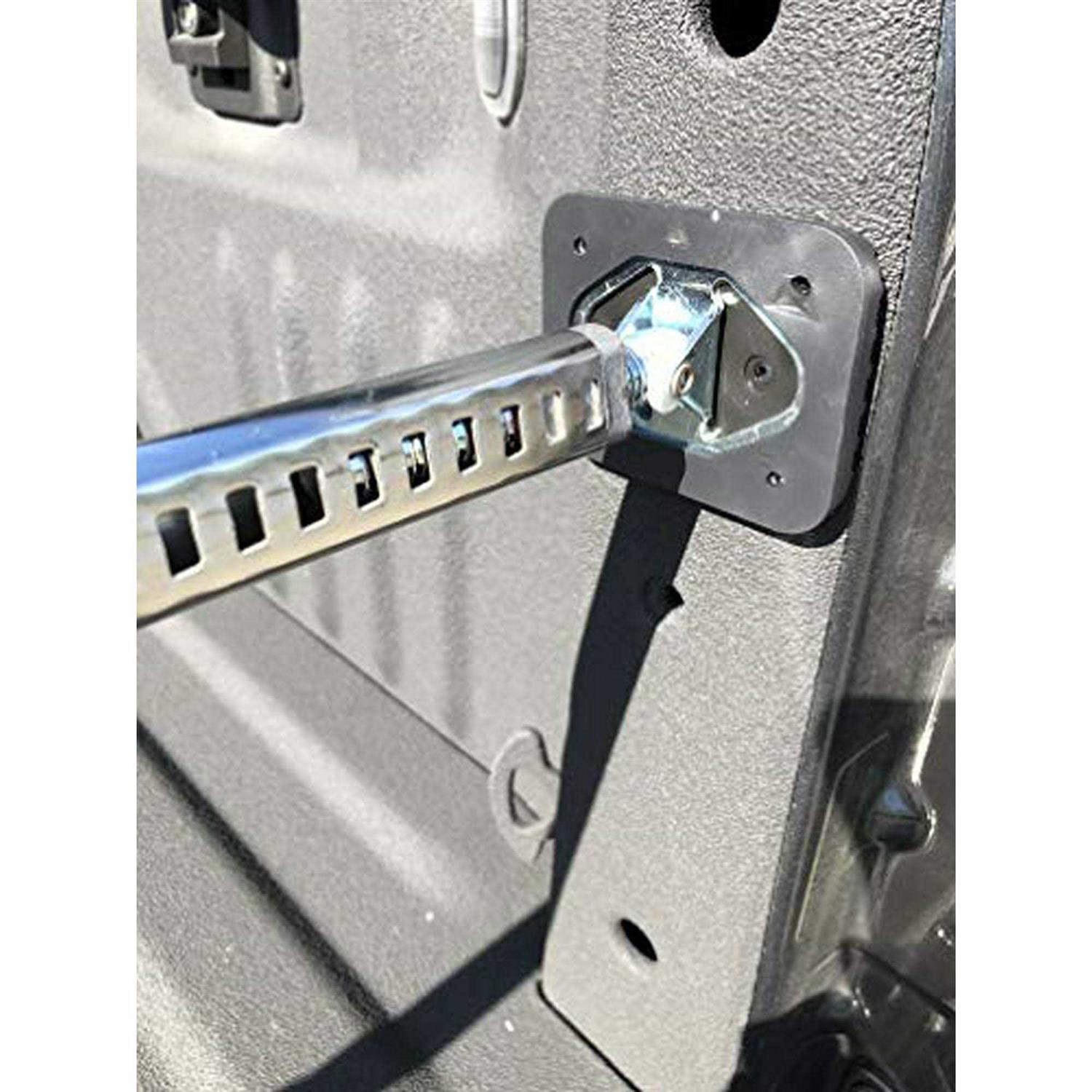 Sparehand Steel Adjustable Cargo Bar with Self-Locking Spring Ratchet for Vehicles - Cheap Fitting