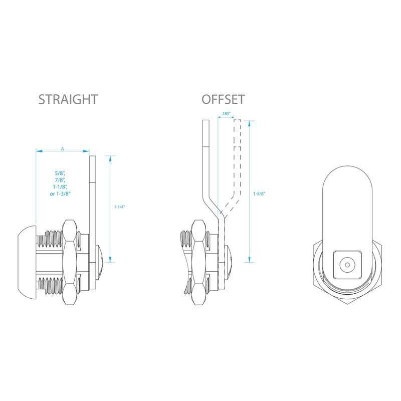 Camco Thumb Operated Cam Lock 44323 - Cheap Fitting
