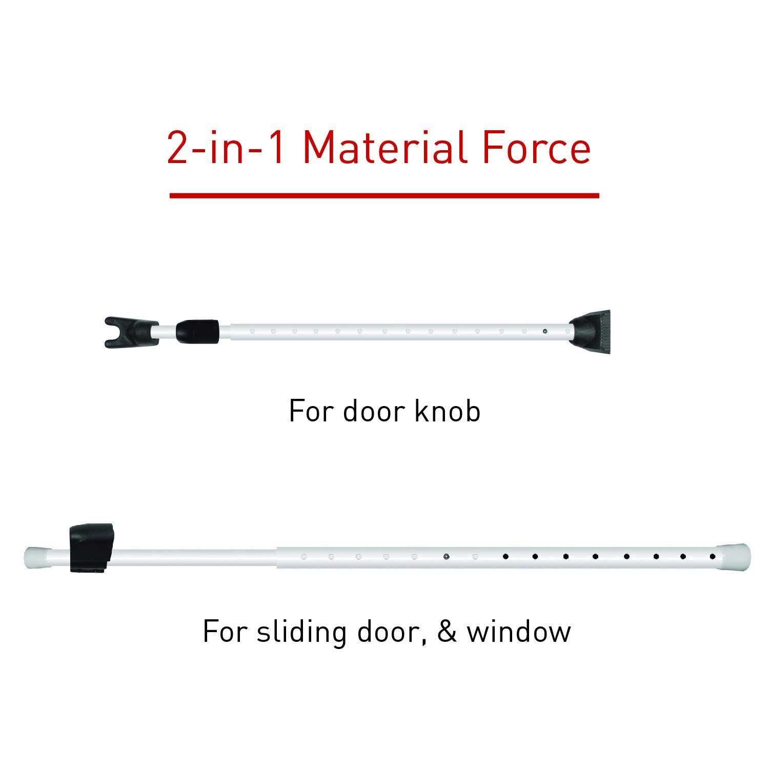 Securityman Door Knob Alarm Jammer Sliding Door Security Bar - Cheap Fitting