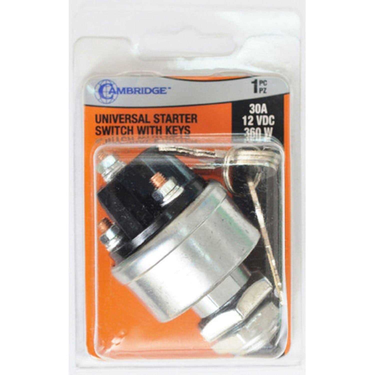 Cambridge Starter Switch with Universal Keys 1042039 - Cheap Fitting