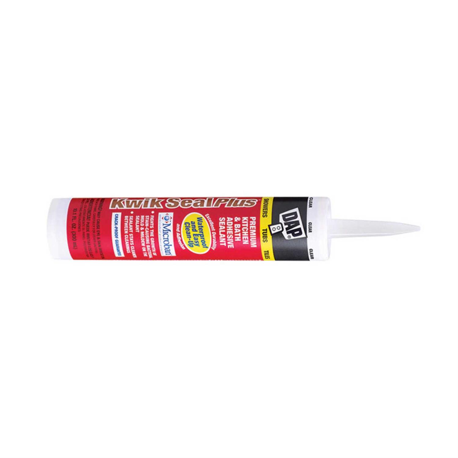 Dap Kwik Seal Plus Kitchen Bath Adhesive Caulk - Cheap Fitting