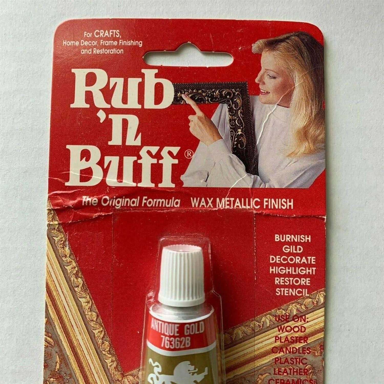 Rub ‘n Buff Metallic Finish Antique Gold - Cheap Fitting