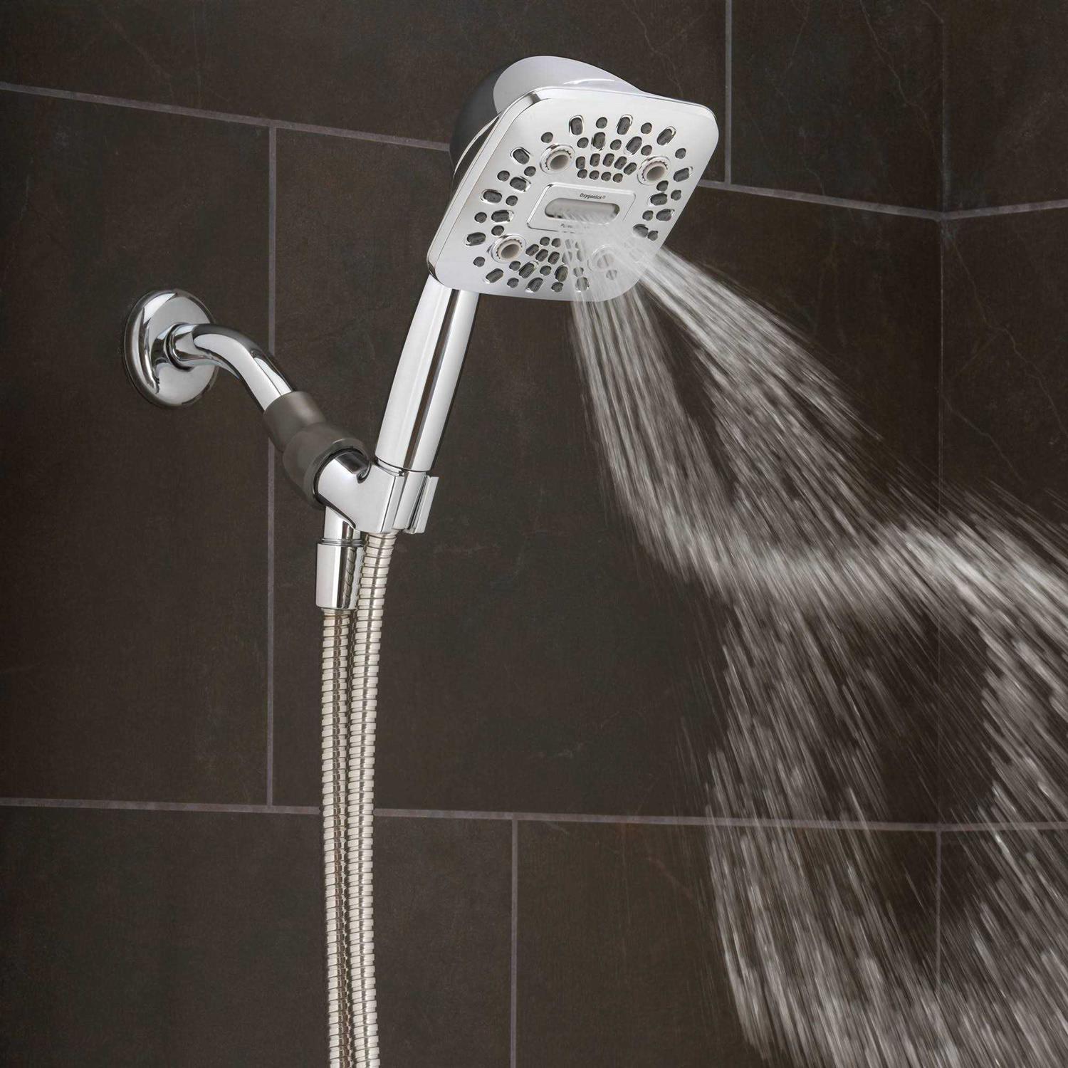Oxygenics 4.5 PowerWave 6 Spray WaterSense Hand Shower - Cheap Fitting