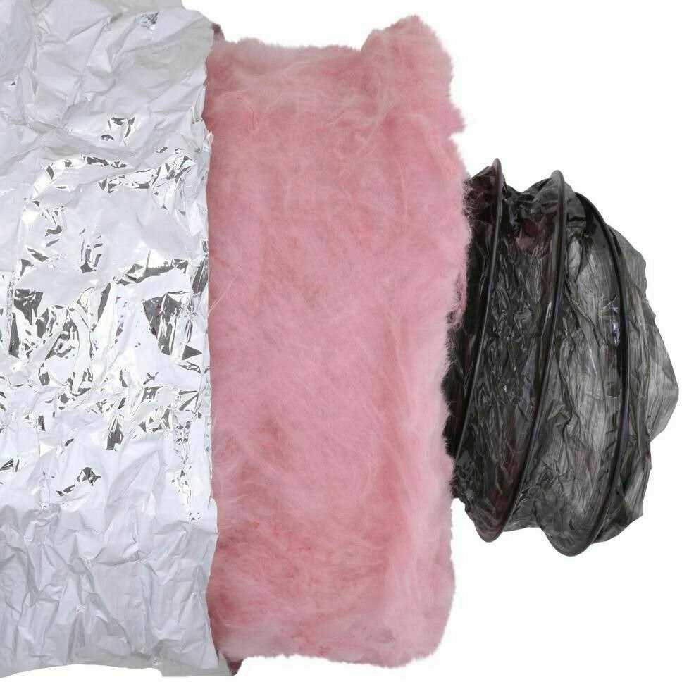 Master Flow 6-inch x 25-Foot Insulated Air Duct F6IFD6X300 - Cheap Fitting