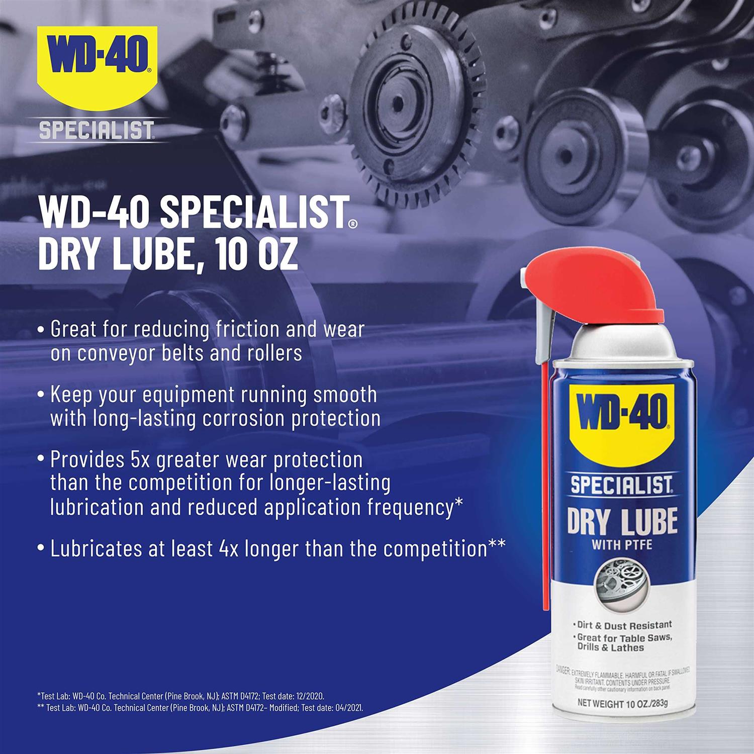 WD-40 Specialist Dry Lube with Smart Straw - Cheap Fitting