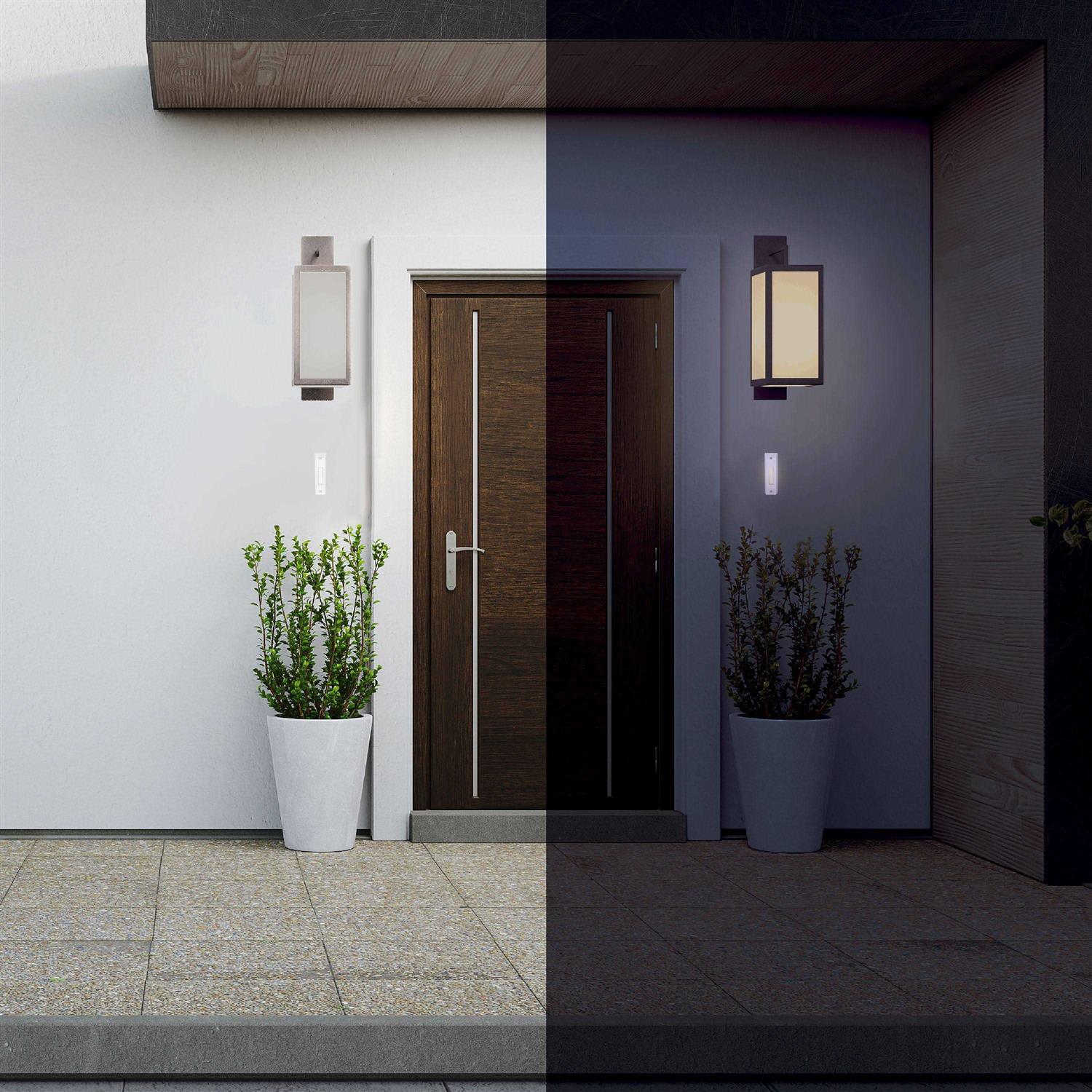 NICOR Lighting Single-Gang Electronic Door Chime Kit with Lighted Button EDC1120WH1 - Cheap Fitting