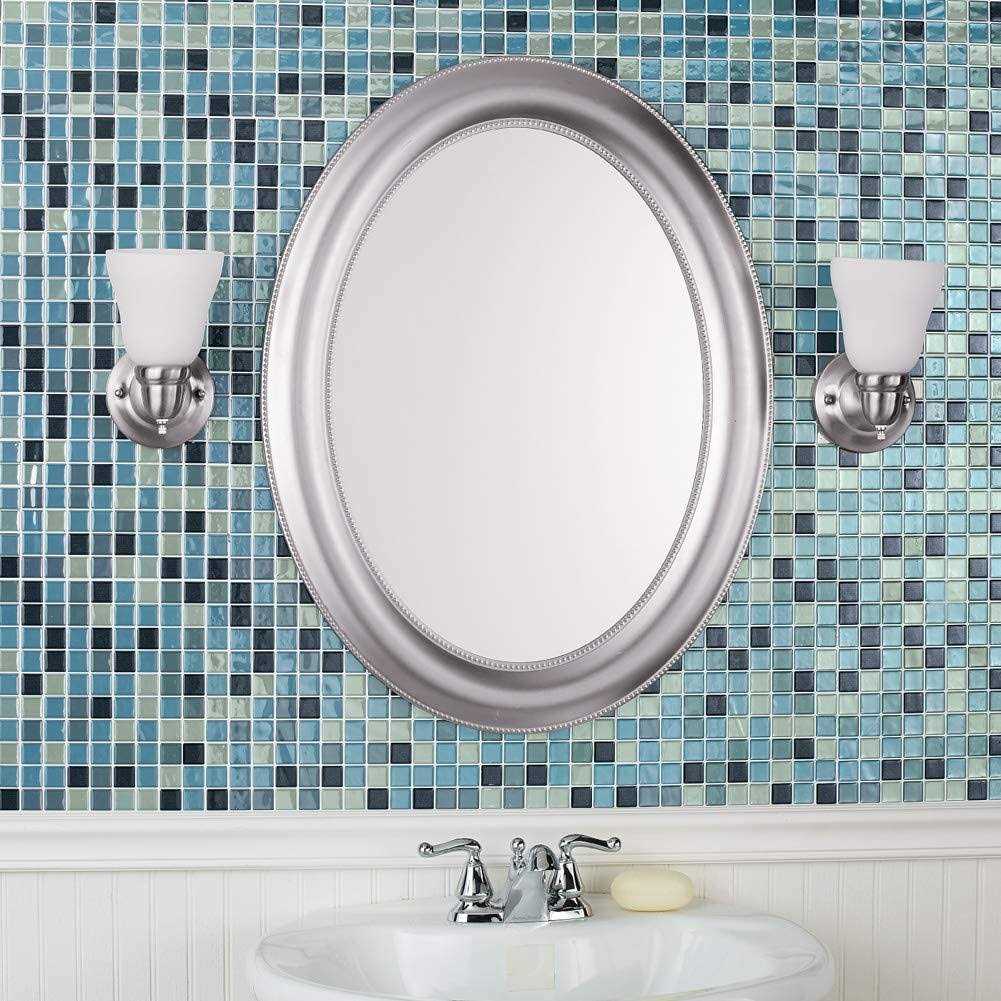 Collections Etc Multi-Colored Adhesive Mosaic Backsplash Tiles for Kitchen and Bathroom - Cheap Fitting