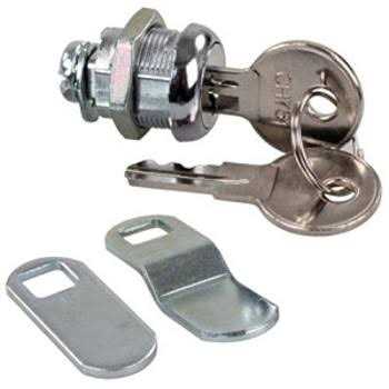 JR Products 00305 Standard Compartment Door Key Lock - Cheap Fitting