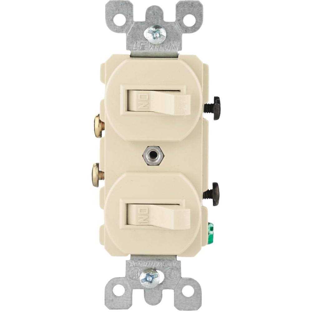Leviton R62-05634-0WS Single Pole Decora Switch - Cheap Fitting