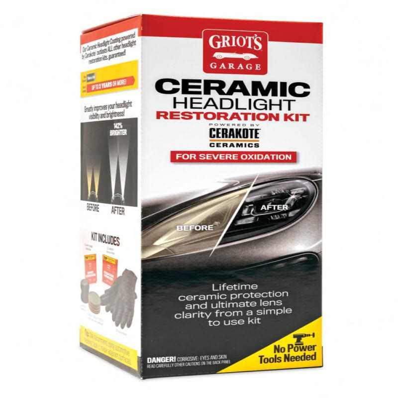 Griot’s Garage Ceramic Headlight Restoration Kit - Cheap Fitting