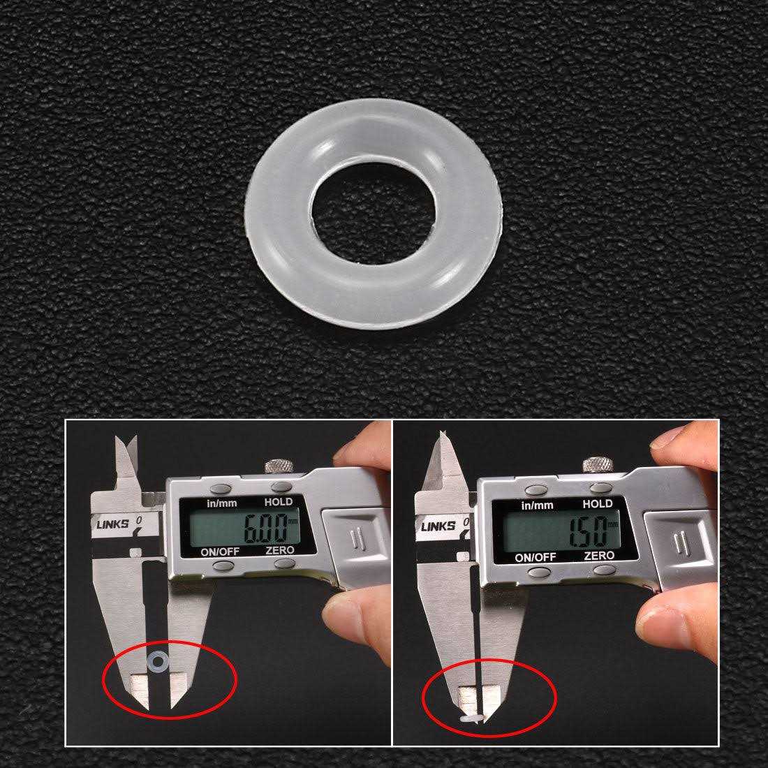 Uxcell Silicone O-Rings Compressor Valves Pipe Repair - Cheap Fitting
