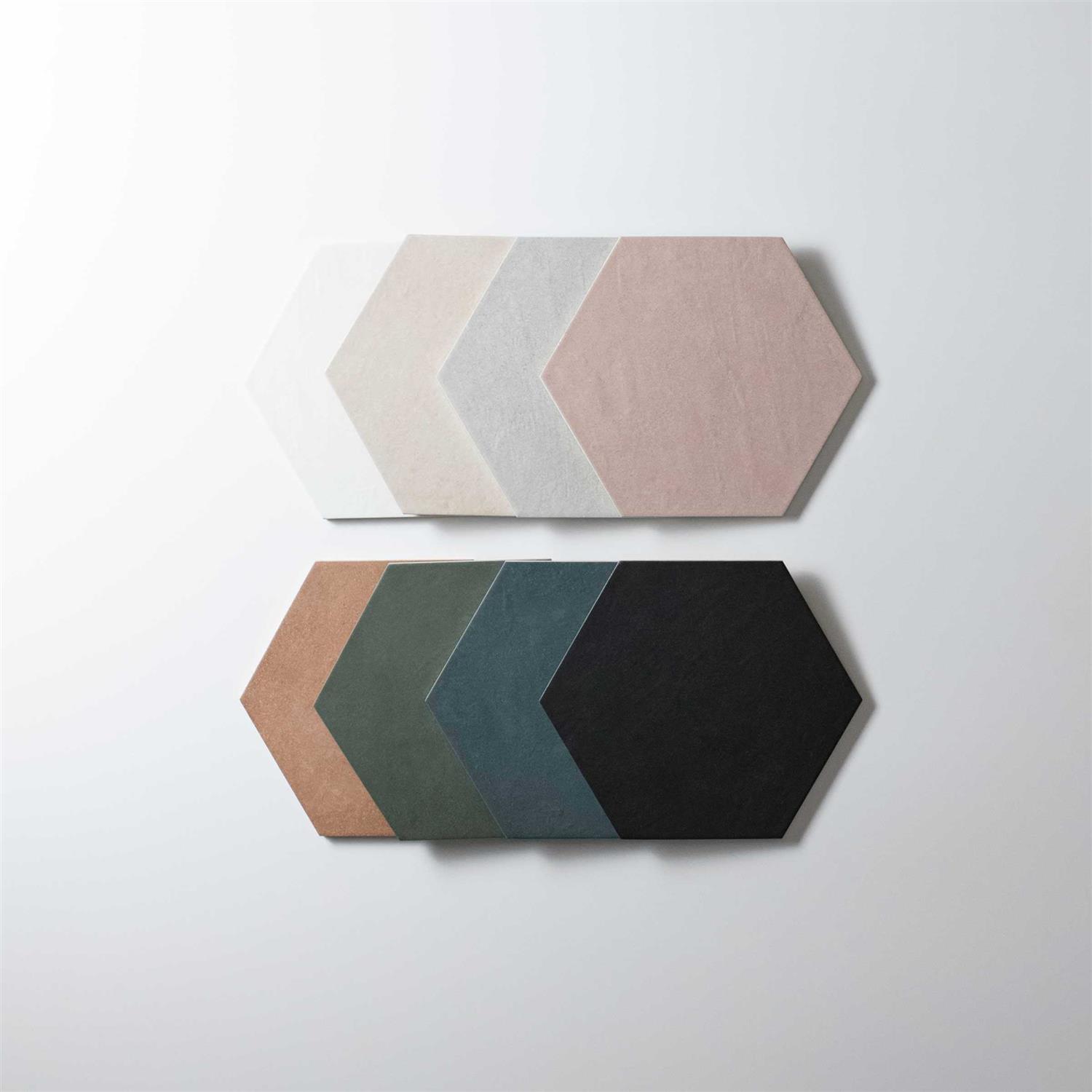 Bedrosians Makoto Matte Hexagon Porcelain Tile 11.5 x 10 - Cheap Fitting