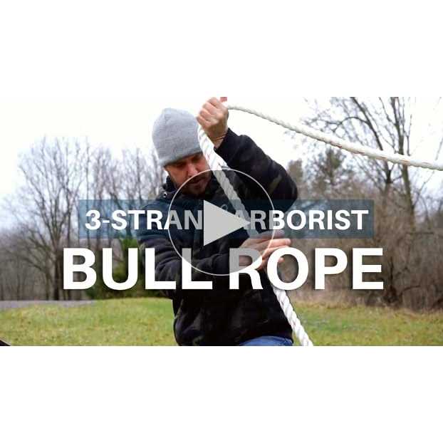 Arborist Bull Rope High Strength Polyester Tree Hoist Rigging Line - Cheap Fitting