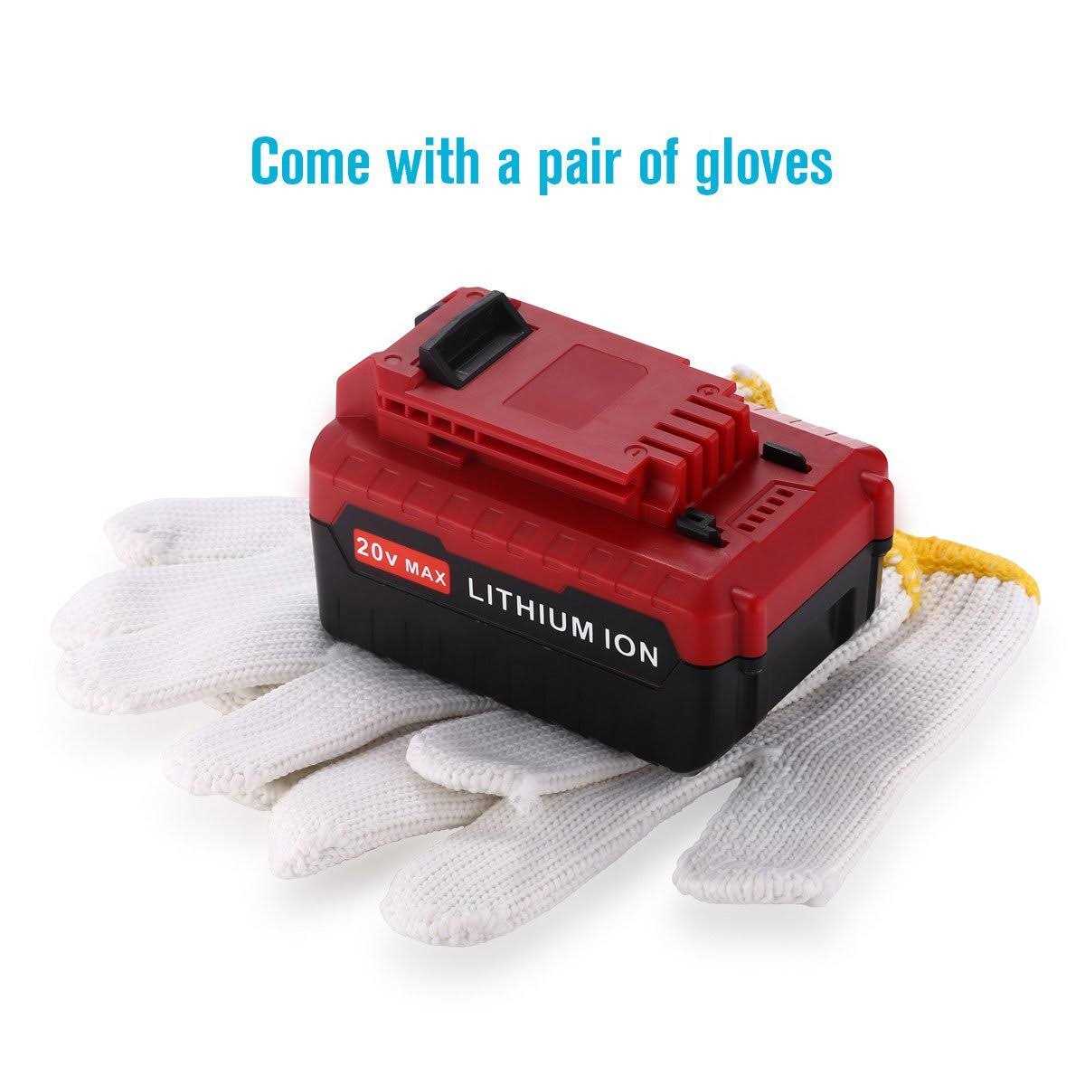 Powerextra 2 pack 6.0Ah 20 Max Lithium Replacement Battery for Porter Cable Pcc685l Pcc680l - Cheap Fitting