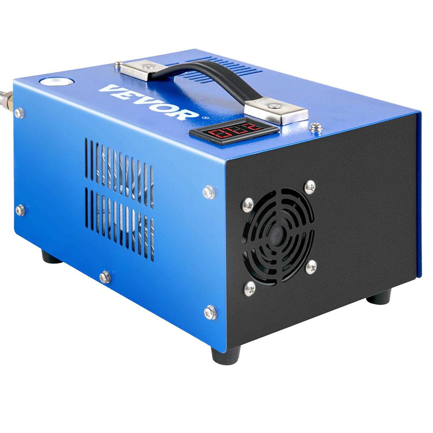 Vevor PCP Air Compressor 4500psi Portable PCP Compressor 12V Dc110v AC PCP Airgun Compressor Manual-stop - Cheap Fitting