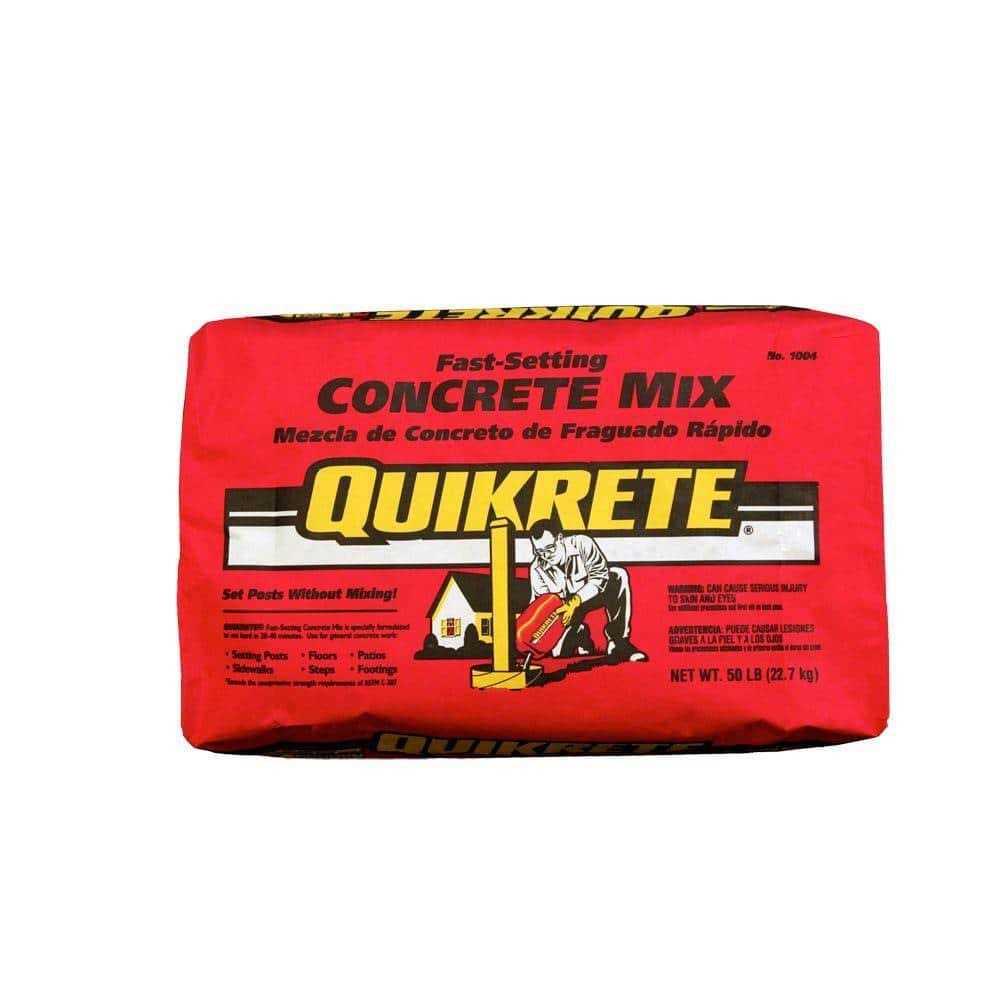 Quikrete Fast Setting Concrete Mix - Cheap Fitting