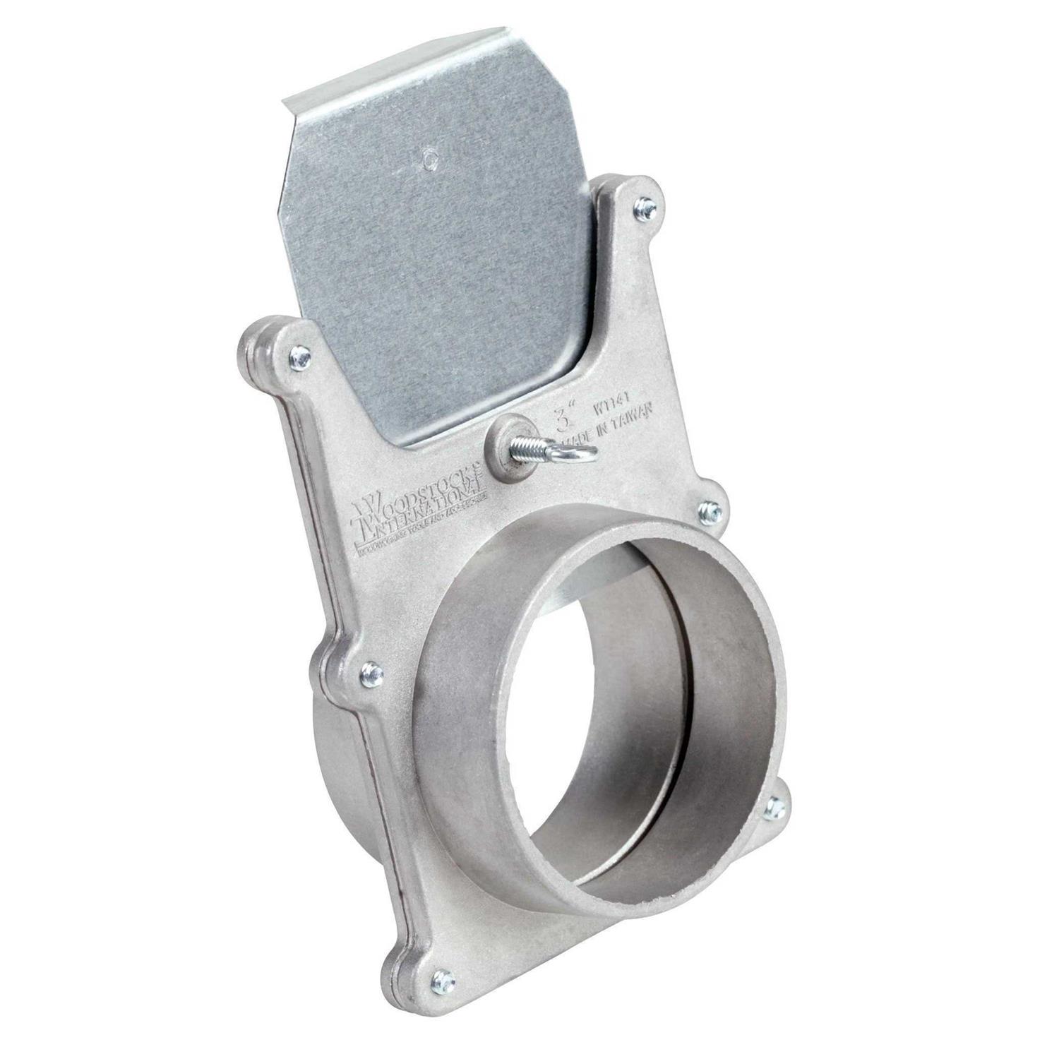 Woodstock W1141 3-inch Aluminum Blastgate - Cheap Fitting