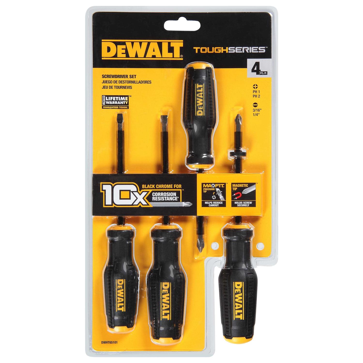 DEWALT ToughSeries Screwdriver Set - Cheap Fitting