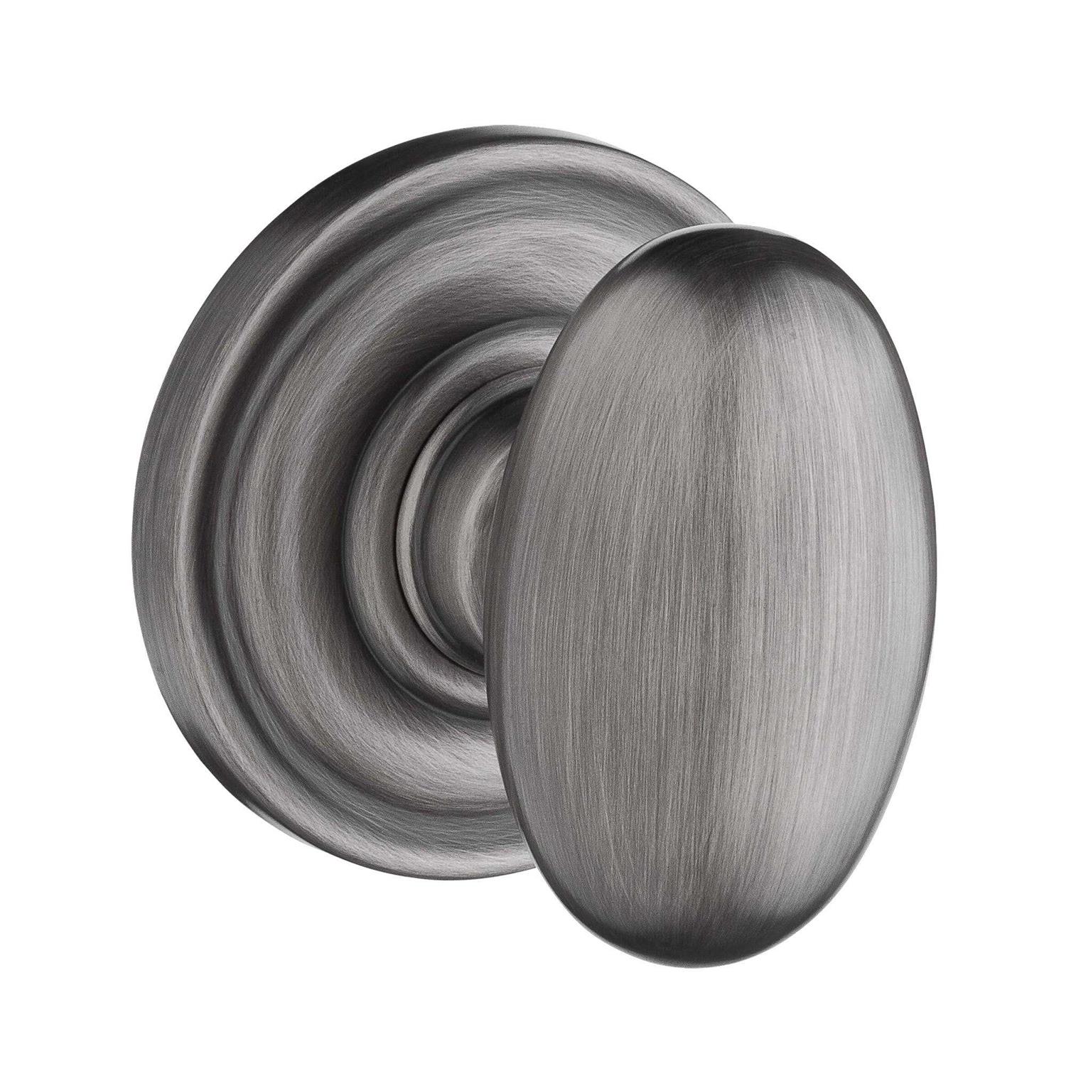 Baldwin Ellipse Privacy Door Knob with Traditional Round Rose PVELLTRR003 - Cheap Fitting