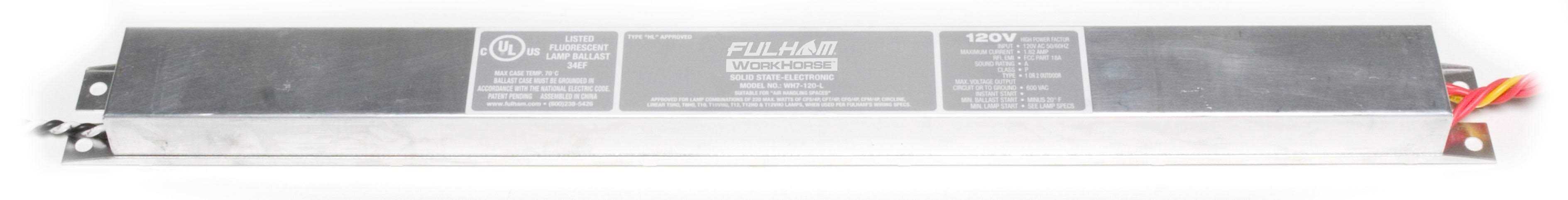 WH7-120-L Fulham Workhorse Ballast - Cheap Fitting