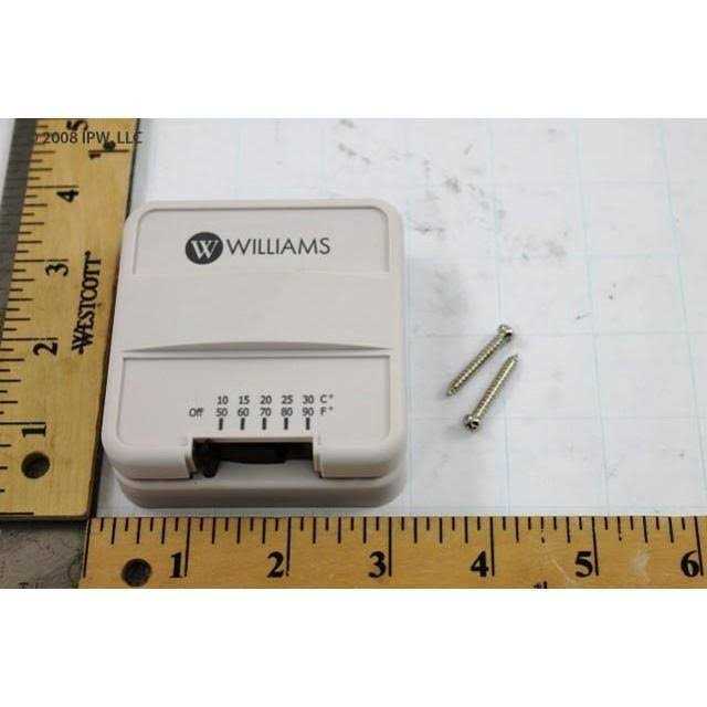 Williams Wall Thermostat P322016 - Cheap Fitting