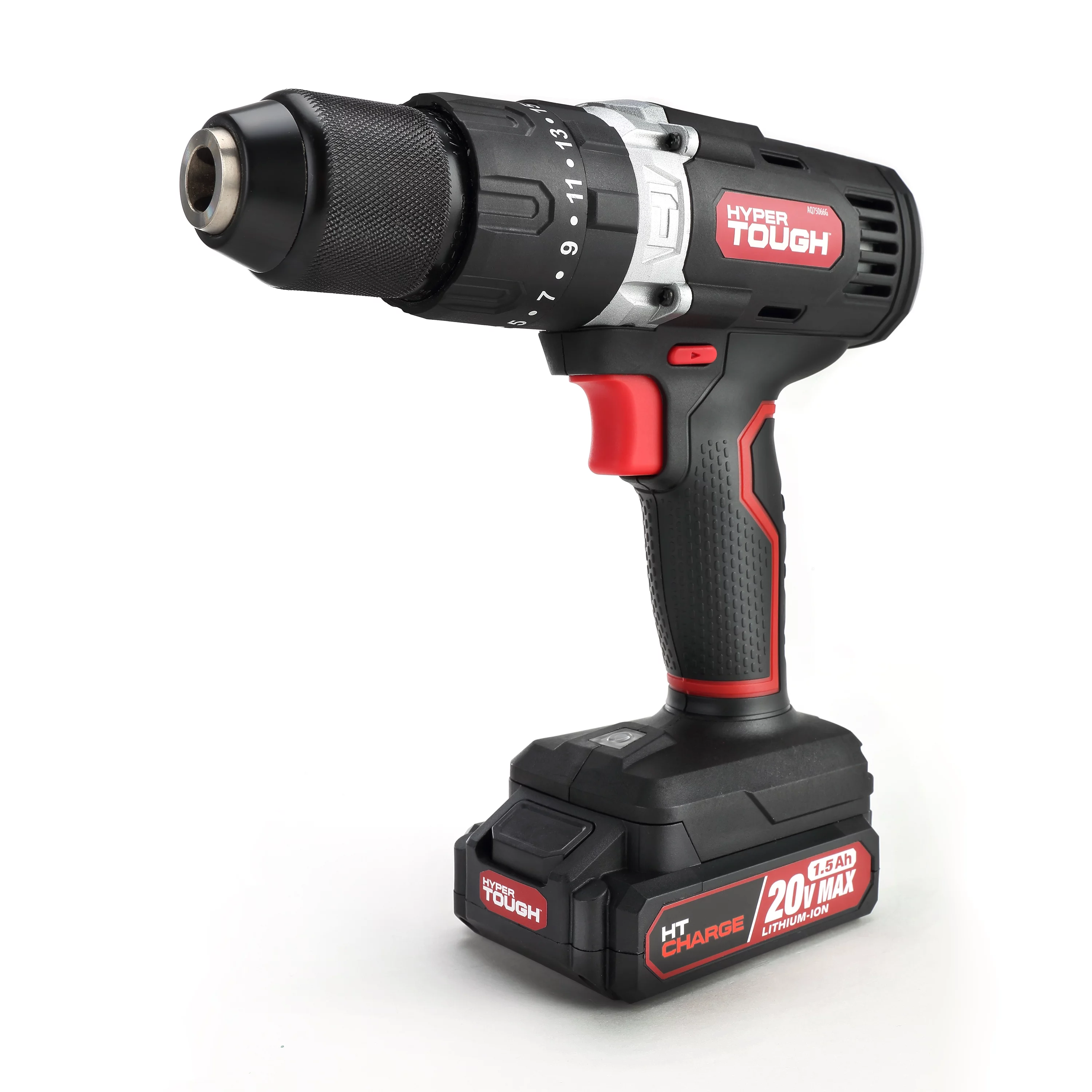 Hyper Tough 20V ?” Impact Driver, ?” 2-Speed Hammer Drill, & Reciprocating Saw Bundle (3) 1.5Ah Lithium-Ion Batteries & (3) Chargers - Cheap Fitting