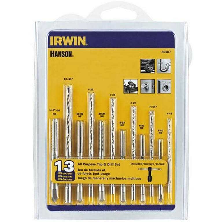 Irwin 80187 Tap and Drill Set - Cheap Fitting